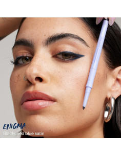 Eyeliner en Gel Kosas Soulgazer - Impermeable, Hipoalergénico, Azul 2