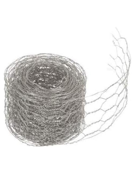 Cinta de Alambre de Pollo Metalizada 4.57m HAPPY DEALS