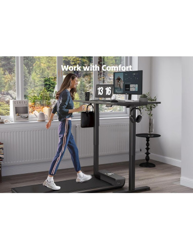 Escritorio de pie eléctrico YDN P3.01.001 ajustable 101.6x60.96cm