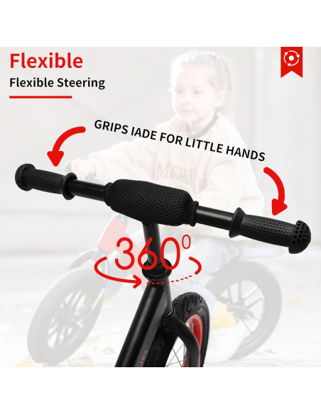 Bicicleta de Equilibrio Bueuwe 16" para Niños 4-8 Años