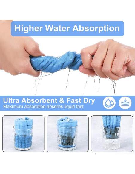 4 Paños de Muselina para Bebés Qianyu 100% Algodón Multicolor