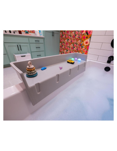 Protector de Bañera Tub Topper Gris - Organizador de Juguetes
