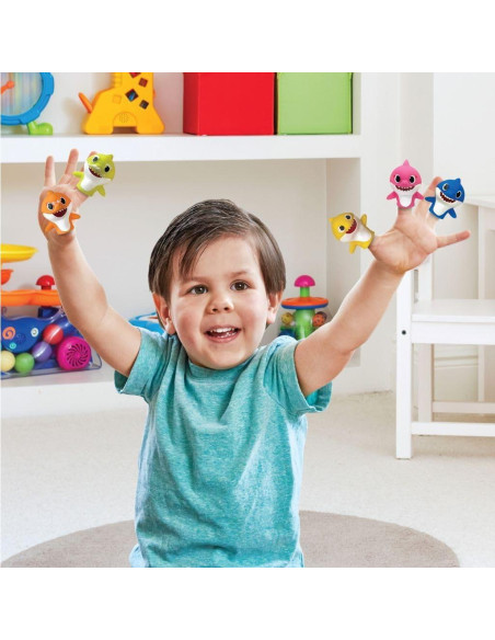 Conjunto de Juguetes de Baño Baby Shark 10 Piezas - Azul/Verde