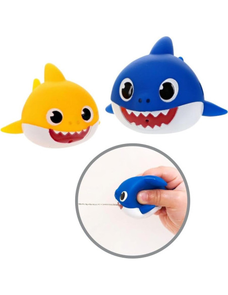 Conjunto de Juguetes de Baño Baby Shark 10 Piezas - Azul/Verde