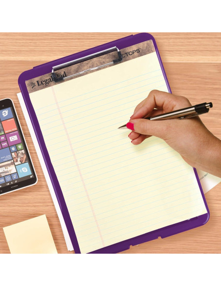 Clipboard Plegable Super Z Outlet 24.1x34.3cm Púrpura