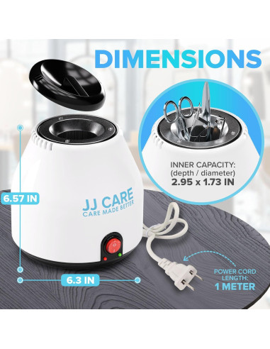 Esterilizador de Herramientas de Uñas JJ Care 275C 0.57kg
