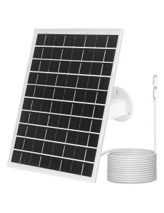 Panel Solar Mytions 6W para Cámara Arlo Essential 2K Exterior