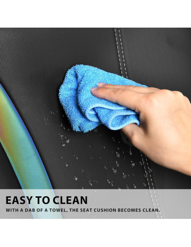 Funda de Asiento Trasero CAR PASS Ajuste Universal Cuero Nappa