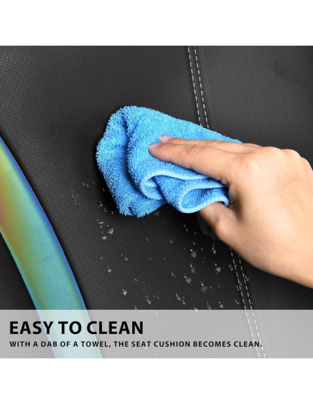 Funda de Asiento Trasero CAR PASS Ajuste Universal Cuero Nappa