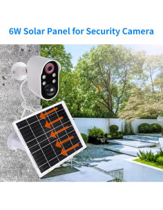 Panel Solar Mytions 6W para Cámara Arlo Essential 2K Exterior 2