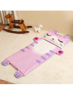 Saco de dormir 3 en 1 Rabtero para niños Gato 157x72 cm 2