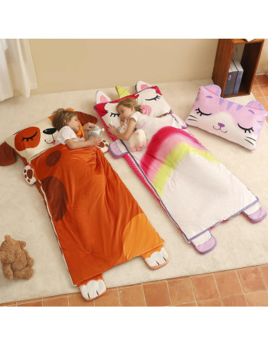 Saco de dormir 3 en 1 Rabtero para niños Gato 157x72 cm