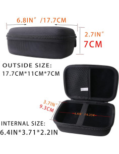 Funda Dura EVA WAIYUCN para Fujifilm Instax Mini EVO - Negro 2