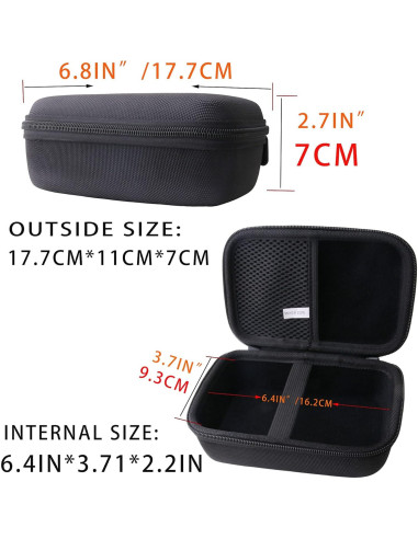 Funda Dura EVA WAIYUCN para Fujifilm Instax Mini EVO - Negro