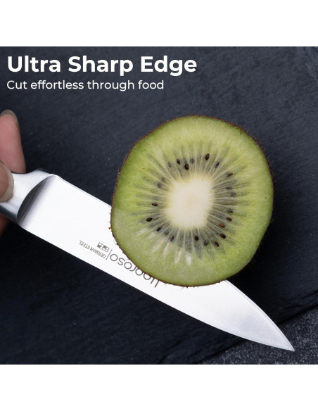 Cuchillo de Pelar Linoroso 3.5" Acero Inoxidable Afilado