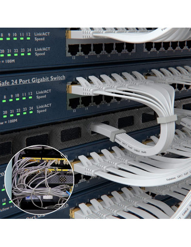 Cable Ethernet Cat7 Folishine 5M Alta Velocidad 10Gbps