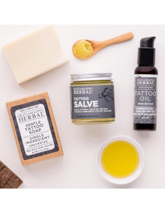 Set Cuidado Posterior Tatuajes Increíble Herbal de Ora - Natural 2
