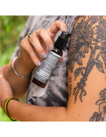 Set Cuidado Posterior Tatuajes Increíble Herbal de Ora - Natural