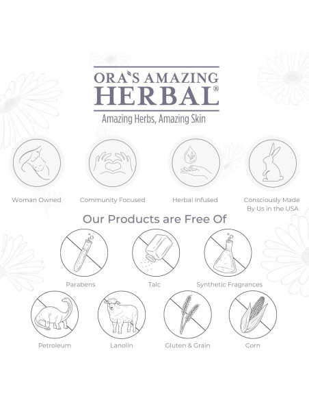 Set Cuidado Posterior Tatuajes Increíble Herbal de Ora - Natural