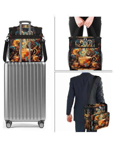 Bolsa de Transporte para Cafetera Colorful Aztec 31.8x19.3x33.8cm