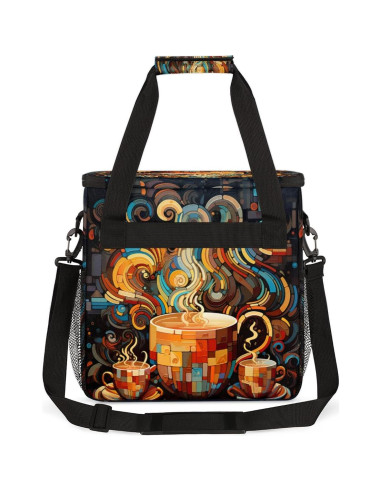 Bolsa de Transporte para Cafetera Colorful Aztec 31.8x19.3x33.8cm