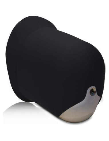 Funda de Silicona kwmobile para Arlo Ultra/Pro 3/4 - Negra
