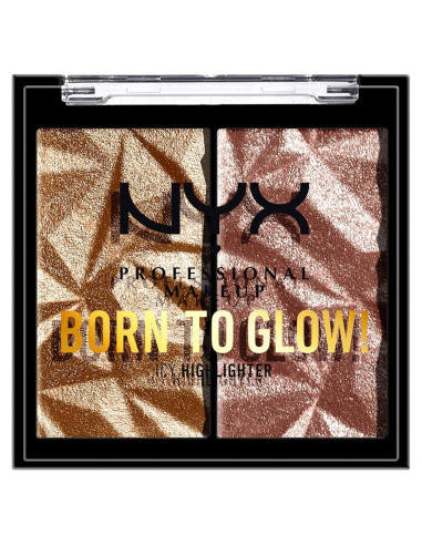 Iluminador NYX Professional Makeup Dúo Helado Bout The Bronze 5.67g
