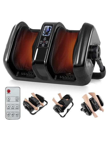 Masajeador de pies Giantex GT-10035US-JS con calor y 3 modos