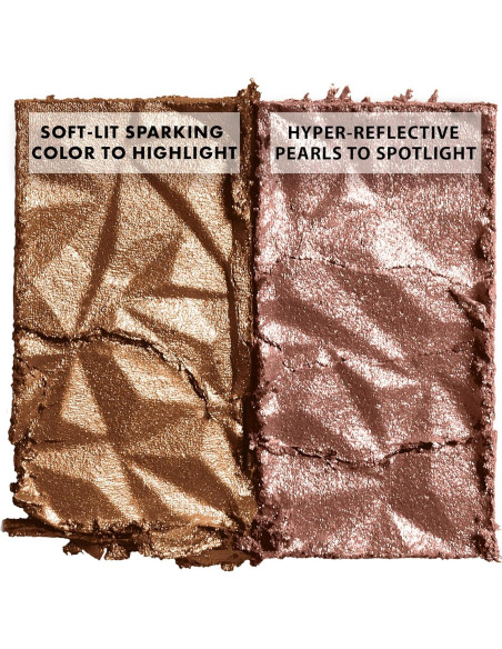 Iluminador NYX Professional Makeup Dúo Helado Bout The Bronze 5.67g