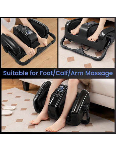 Masajeador de pies Giantex GT-10035US-JS con calor y 3 modos