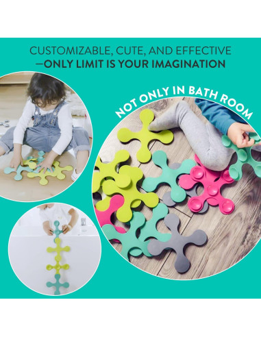 Alfombra de Baño Antideslizante Prince Lionheart 12 Piezas