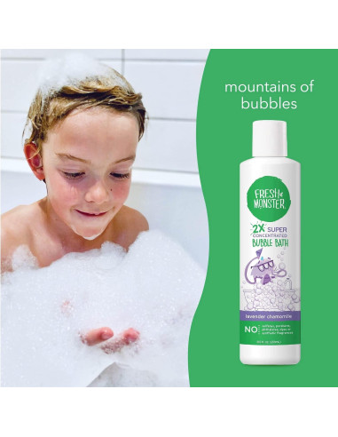 Baño de Burbujas Concentrado Fresh Monster 240ml - Lavanda