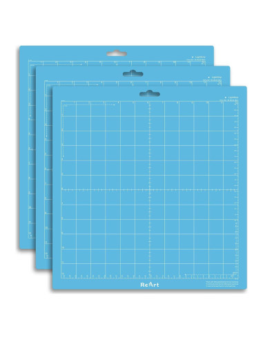 ReArt Juego de Alfombrillas de Corte Adhesivas 30.48 cm x 30.48 cm