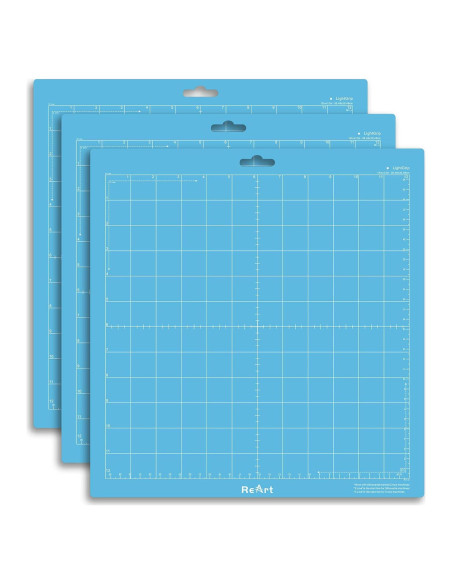 ReArt Juego de Alfombrillas de Corte Adhesivas 30.48 cm x 30.48 cm