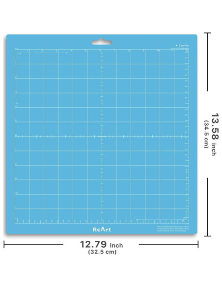 ReArt Juego de Alfombrillas de Corte Adhesivas 30.48 cm x 30.48 cm