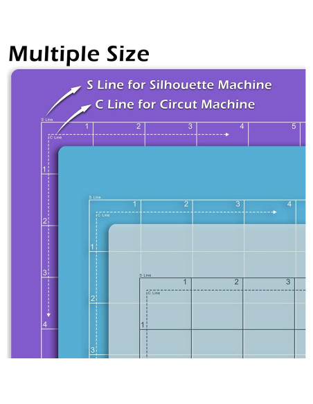 ReArt Juego de Alfombrillas de Corte Adhesivas 30.48 cm x 30.48 cm