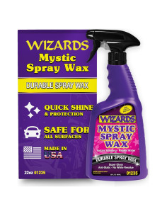 Cera en Spray Wizards Mística 620 g - Detallador Brillante
