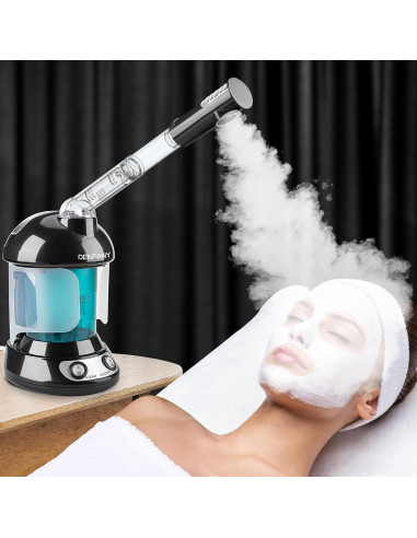 Vaporizador Facial DENFANY Nano Iónico con Brazo Extensible 360