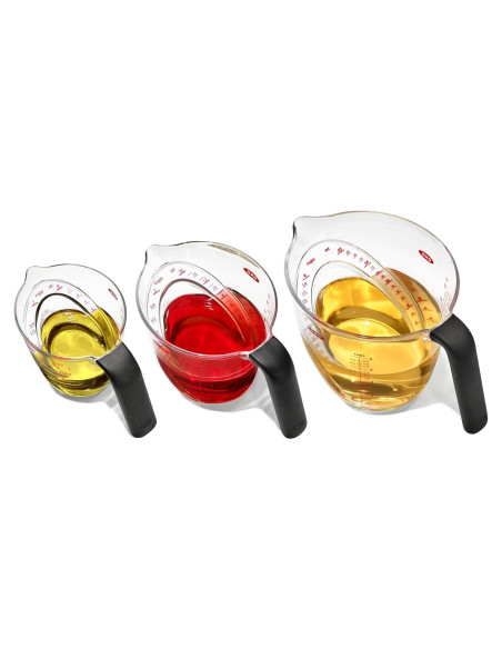 Set de Tazas Medidoras Anguladas OXO Good Grips 3 Piezas