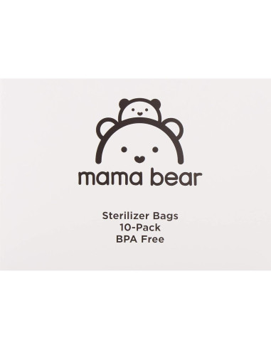 Bolsas Esterilizadoras Mama Bear - 10 Unidades - Libre de BPA