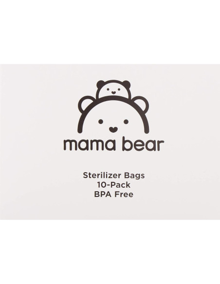 Bolsas Esterilizadoras Mama Bear - 10 Unidades - Libre de BPA