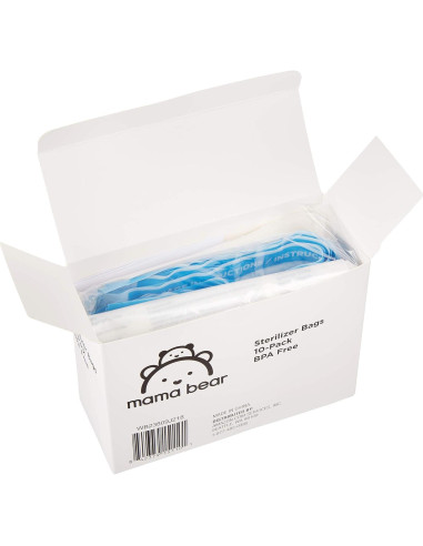 Bolsas Esterilizadoras Mama Bear - 10 Unidades - Libre de BPA