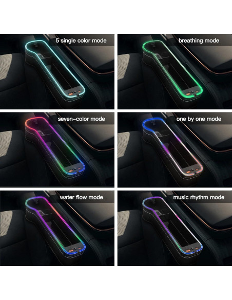 Relleno Espacio Asientos Coche Aorsnlar YJXR-123 con Luz LED
