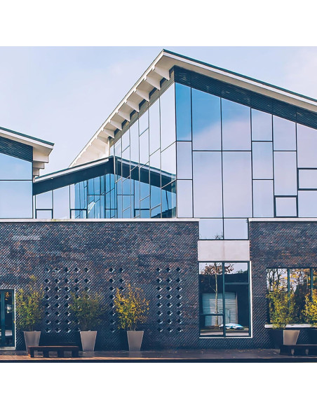 Película de Ventana Lmlpt 30x200 cm Azul Plata Autoadhesiva