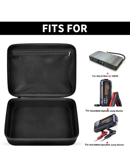 Funda GWCASE para Halo Bolt Air 58830/57720 - Organizador Negro