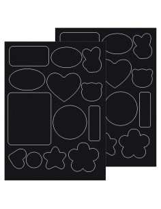 26 Parches de Reparación Autoadhesivos Pndeyo - Nylon Negro