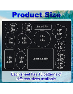26 Parches de Reparación Autoadhesivos Pndeyo - Nylon Negro 2