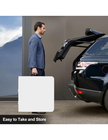 Mesa Plegable WGCTEK 1.22 m Blanca para Camping y Eventos