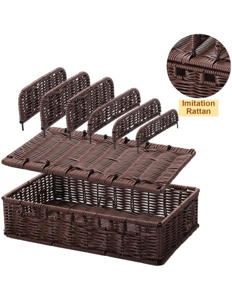 Caja de Gestión de Cables CroBlissful 31.6x19.3x15 cm Café