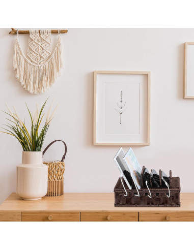 Caja de Gestión de Cables CroBlissful 31.6x19.3x15 cm Café